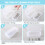 Large Plastic Nail Tool Sterilizer Box with LeakResistant Lid and Removable Soaking Tray 5