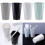 Ruibeauty Bathroom Cups2Pieces, Πλαστική θήκη οδοντόβουρτσας, Ποτήρι, Γεωμετρικό ποτήρι με 4
