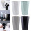 Ruibeauty Bathroom Cups2Pieces, Πλαστική θήκη οδοντόβουρτσας, Ποτήρι, Γεωμετρικό ποτήρι με 3