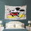 Ταπισερί τοίχου Mickey Mouse για αγόρια, κορίτσια, διακόσμηση υπνοδωματίου, σαλόνι 60*40in 4