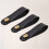 Yuan3Pcs Δερμάτινη βάση ζώνης με κουμπιά ασφαλείας για κιθάρα Ukulele Bass Folk Ακουστική 7
