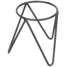 Kugel-Präsentationshalter, Kristallständer, Globus-Schale, Sockel aus Eisen