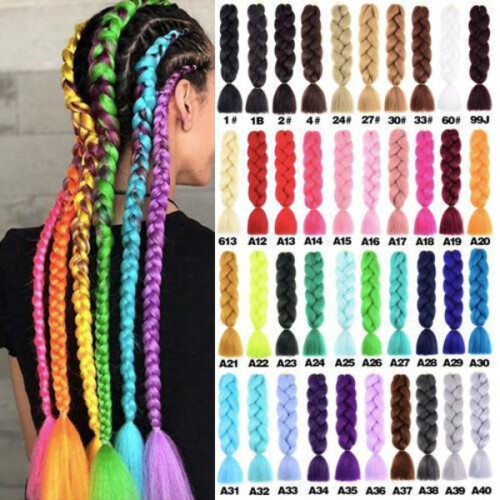 Tranças jumbo, tranças ombré, dreadlocks - 30 cores Birch Solid - #27Solid - #27Birch