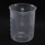 2x Messbecher, 250 ml, durchsichtiger weißer Kunststoffbecher 4