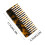 Χτένα μαλλιών Cairmei Χτένα κομμωτηρίου Retro Refuse Χτένα λεπτής οδοντοστοιχίας για το 3
