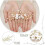 Presilhas de cabelo com cristais para noiva e damas de honra, prateadas. 4