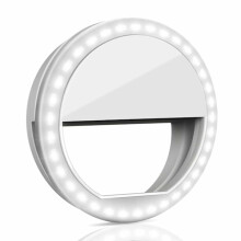Tragbare, aufsteckbare Selfie-Leuchte mit 36 LEDs für Smartphone-Fotografie und Kamera-Video