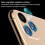 2 τεμάχια συμβατά με iPhone12Pro - Προστατευτικό οθόνης κάμερας - Διαφανές σκληρυμένο 3
