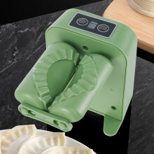 Wekvgz elektrische dumplingmaker, USB oplaadbaar, 2 standen, antislip, met lepel en borstel, compatibel met standaard empanadavormpjes