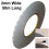 High Temperature Resistant Double Sided Black Tape 2mm 1