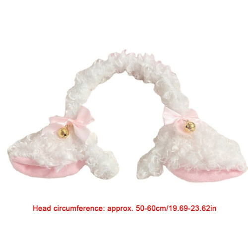 Sheep Ears Headband Bowknot Head Hoop BLACK black 1