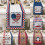 Caminho de mesa patriótico com a bandeira americana para mesas pequenas, 70 x 13 polegadas. 6