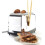 Norpro Bambus-Toasterzange mit Magnet 3