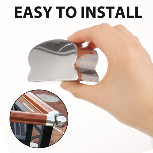 Xing Handrail End Cap Step Handrail End Stair Handrail Accessory 2