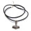 Collana vichinga Martello di Thor Mjolnir Similpelle Argento argento 1