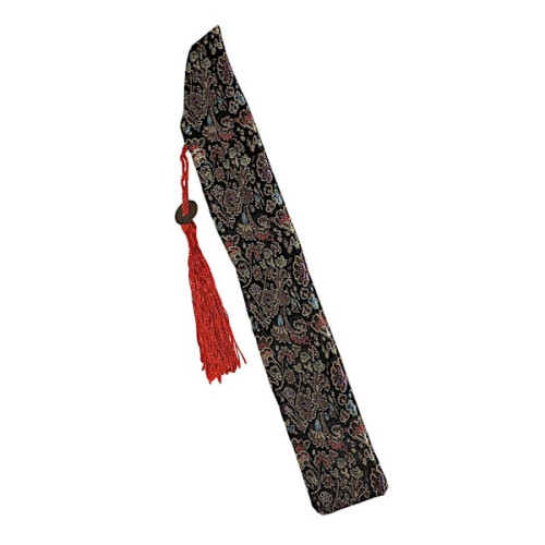 Ventilatorgehäuse mit Stickmuster - Schwarz