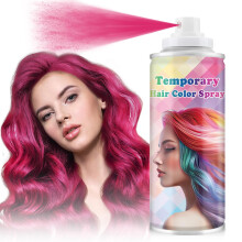 Temporary Hair Color Spray Pink for Women and Kids, 1Day Washable Ammonia Party Dye
