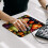 Mouse Pad με φύλλα κολοκύθας σε σχήμα R για την Ημέρα των Ευχαριστιών 8,3'' x 9,8'', 7