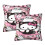 Capas de almofada Hello Kitty, pacote com 2 unidades, 40x40 cm (16"x16") 1
