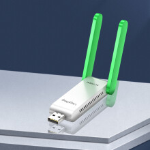 Quinlirra USB draadloze netwerkkaart, WiFi6 1400M, compatibel met desktop en notebook, 5G-drive, cadeau voor mannen en vrouwen