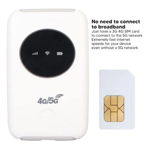Μόντεμ WiFi 4G LTE USB, Ξεκλείδωτο 300Mbps, Ενσωματωμένη υποδοχή κάρτας SIM 5G WiFi, Ασύρματο 1