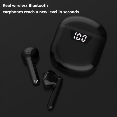 Ακουστικά Bluetooth Avtoify με ψηφιακή οθόνη και μείωση θορύβου, ασύρματα ακουστικά, 2
