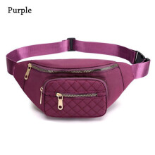 Bolso de pecho Riñonera Bolso de hombro Morado morado