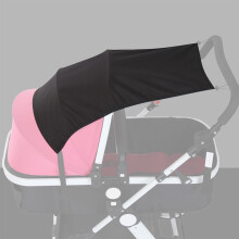 19.68*24.01 Inch Sunshade, UV Protection, Universal Light Blocking, Compatible with Most Strollers, High-View Rain & Sun Protection