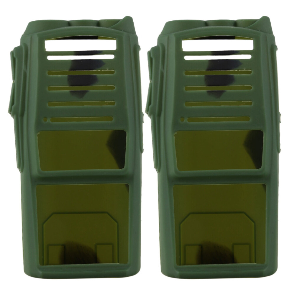 2X Handheld Radio Silicone Cover Protect Case For Uv-82 Camouflage 9004841007786