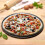 Forma de pizza antiaderente Mainstays de 40 cm (16 polegadas), grande, cinza 3