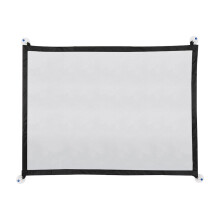 1 Pc No Drilling Baby Safety Gate Portable Children Protective Fence (Black)