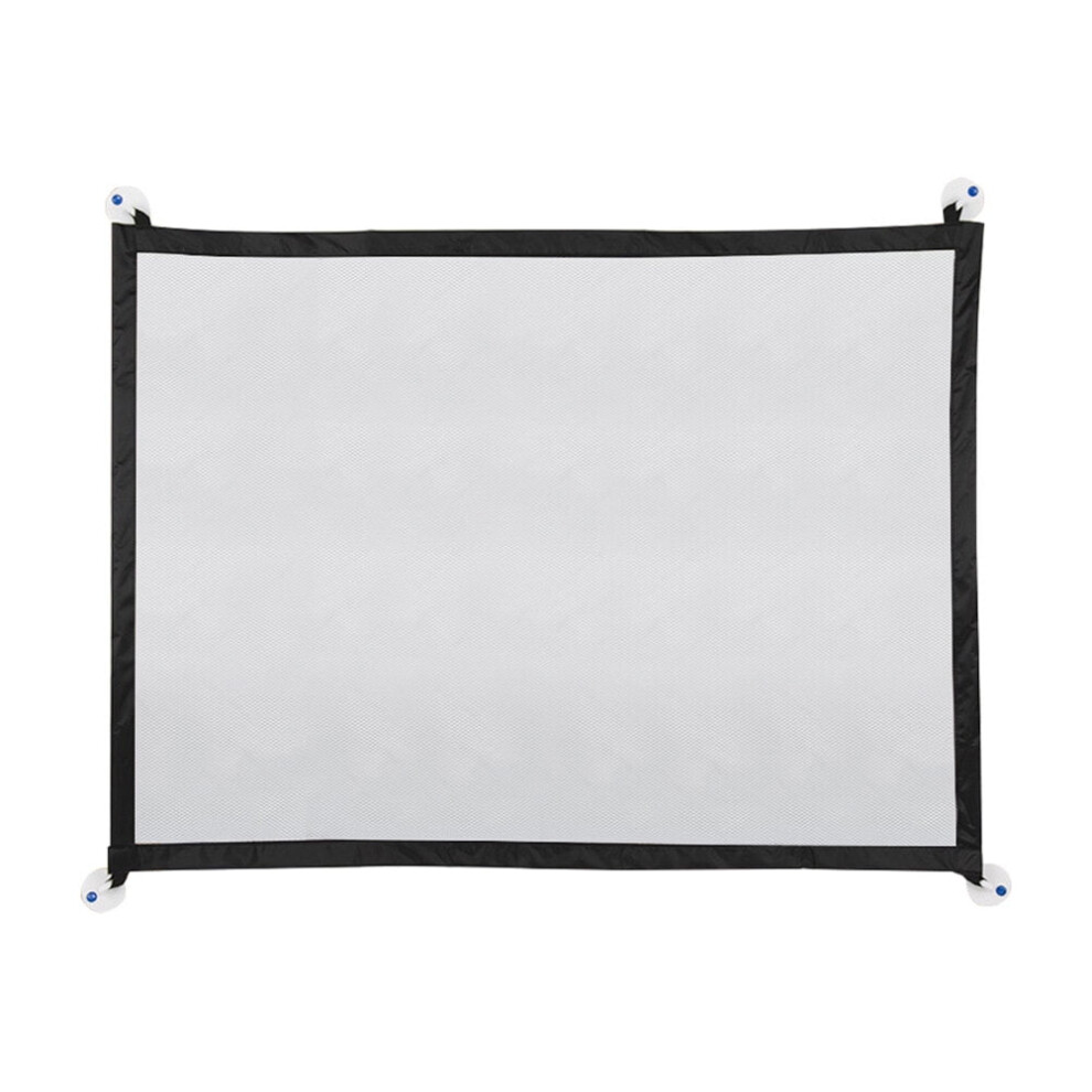 1 Pc No Drilling Baby Safety Gate Portable Children Protective Fence (Black)