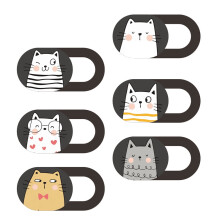 6pcs Webcam Cover Slide Phone Computer Camera Cover Slide Webcam Privacy Cover