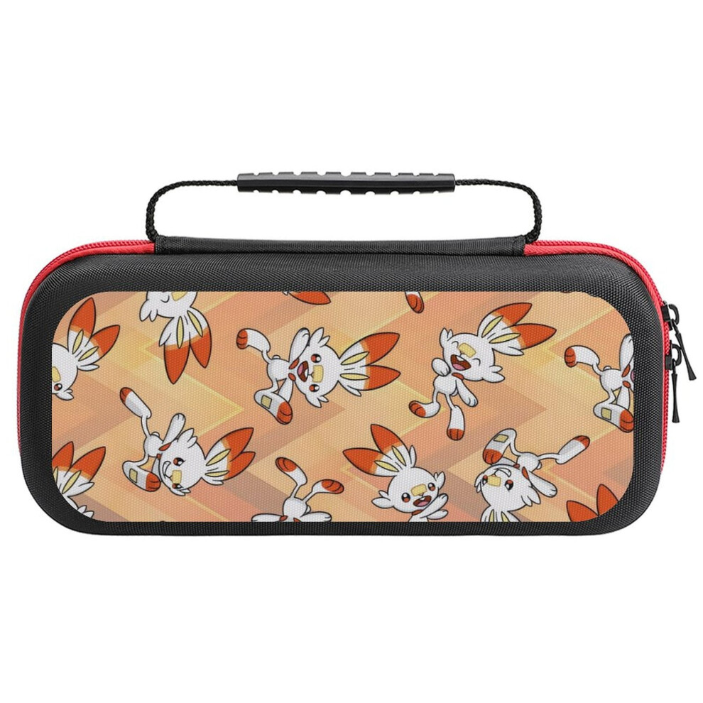 Scorbunny Carrying Case For Compatible With Nintendo Switch Hard Shell Portable Travel Carry Case Game Storage Bag 9004841007816