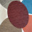 HEVIRGO Bamboo Texture Placemat Oval Shape Kitchen Dining Table Mat for Restaurants Flannel 3