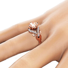 Ringe Justerbar vielsesring i titaniumbelagt ring Vielsesring Forlovelsesring Knoring Bryllupssmykker til kvinder og piger