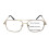 1 ζευγάρι μεταλλικά γυαλιά ηλίου Aviator No Line Progressive Trifocal με διαφανή φακό και ελατήριο 2