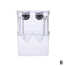 1xFish Breeding Box Shrimp Hatchery Fish Tank Incubator UK Aquarium Tool UK Z6R2