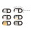 6pcs Webcam Cover Slide Phone Computer Camera Cover Slide Webcam Privacy Cover 6