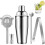Cocktailshaker-Set - Edelstahl Silber 5-teilig 1