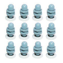 12 Pcs Shower Door Room Roller Sliding Rollers Household Scroll Wheel Pulley