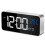 Large digital alarm clock for the visually impaired - 14.5 cm silver 1