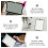 6pcs Webcam Cover Slide Phone Computer Camera Cover Slide Webcam Privacy Cover 3