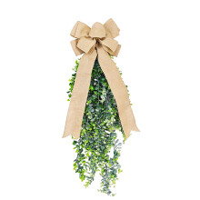 Opruiming woondecoratie! Lentekrans deurhanger met nepbloemen die ondersteboven hangen voor de woonkamer, ideaal als cadeau voor moeder