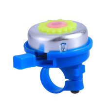 Sunflower Bike Bell Kids Bike Bells Cycling Bell Ring Horn Alarm Children Boys Girls(Blue)