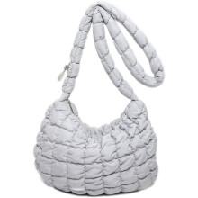Sac cabas matelassé Chuntian Micmores pour femme, grand sac à bandoulière en nylon matelassé, sac hobo rembourré