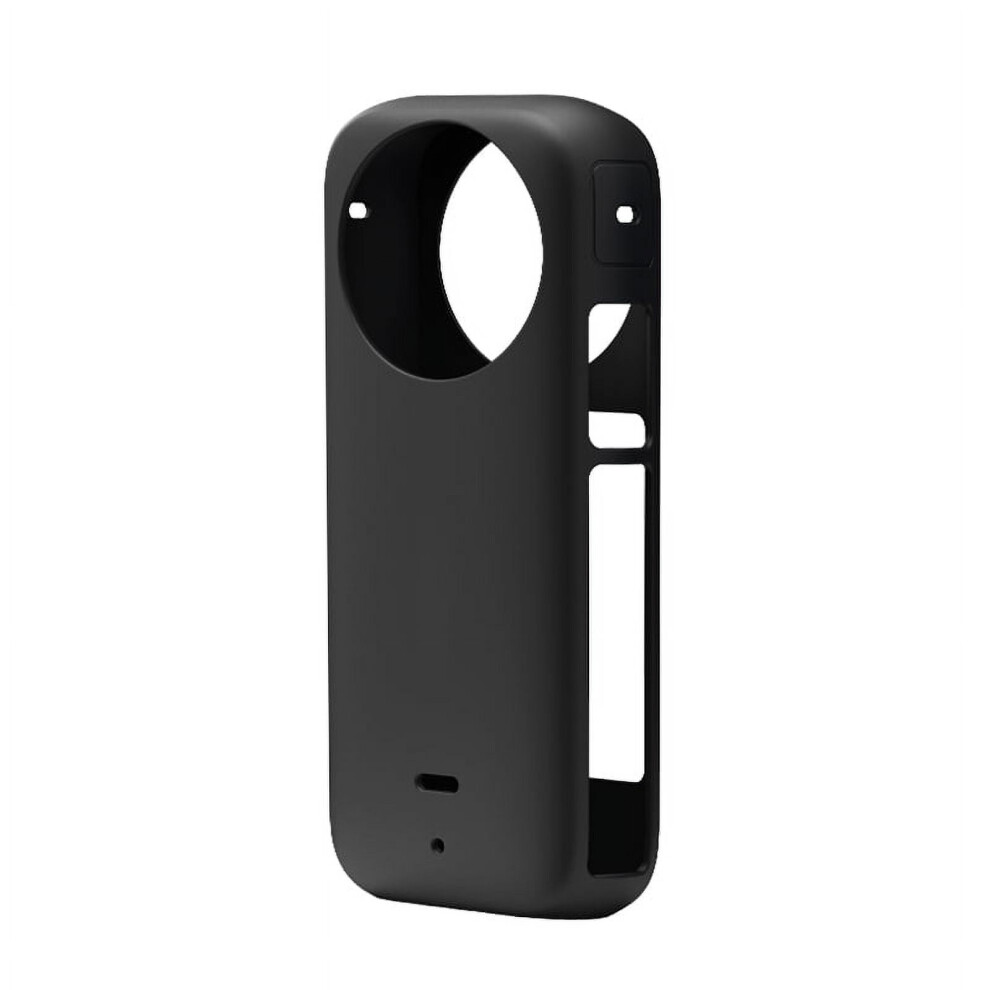 Jixopn Waterproof Body Protector Cover Panoramic Camera Case For Insta360 X3 (Black) Black 9423501373359