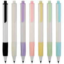 Creion mecanic/Numai pentru studenți/Nu este nevoie să ascuțiți/Apăsați creionul etern/7 buc creioane de pictură portabile cu prindere