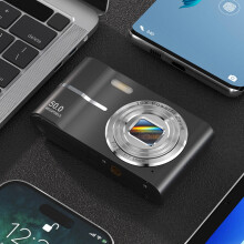 Cameră digitală 4k de înaltă definiție, 50 de milioane de fotografii, zoom digital 16x, cameră de acasă rezistentă la tremur și card de 32 GB