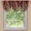 Achim Modern Solid Print Rod Pocket Ενεργειακά Αποδοτικές Βαλάνσες, 46x42, Κόκκινες 1